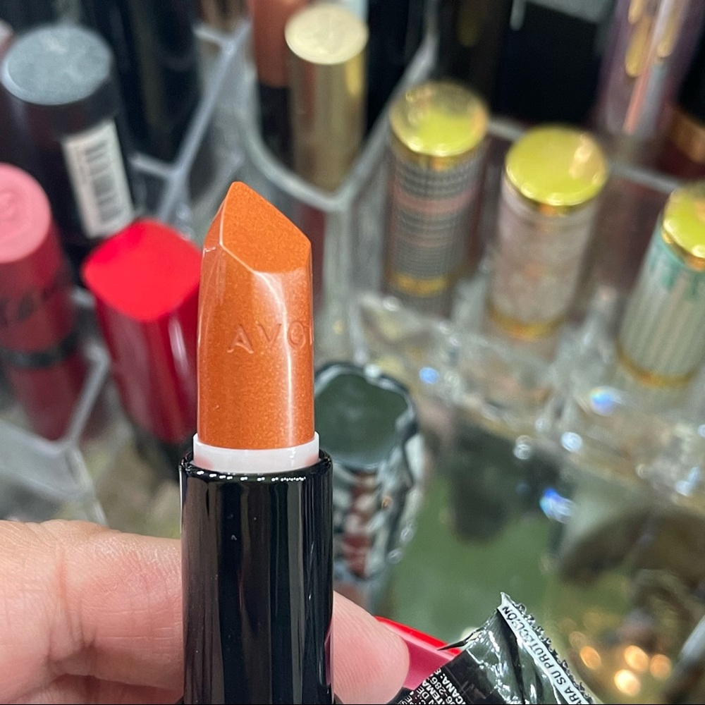 Avon Ultra Shimmer Lipstick Copper Sparkle - Picture 4 of 7